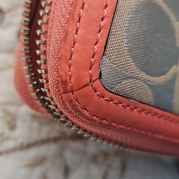 🤎HP🤎Coach Soho Vintage Zip Around Wallet - Picture 12 of 14